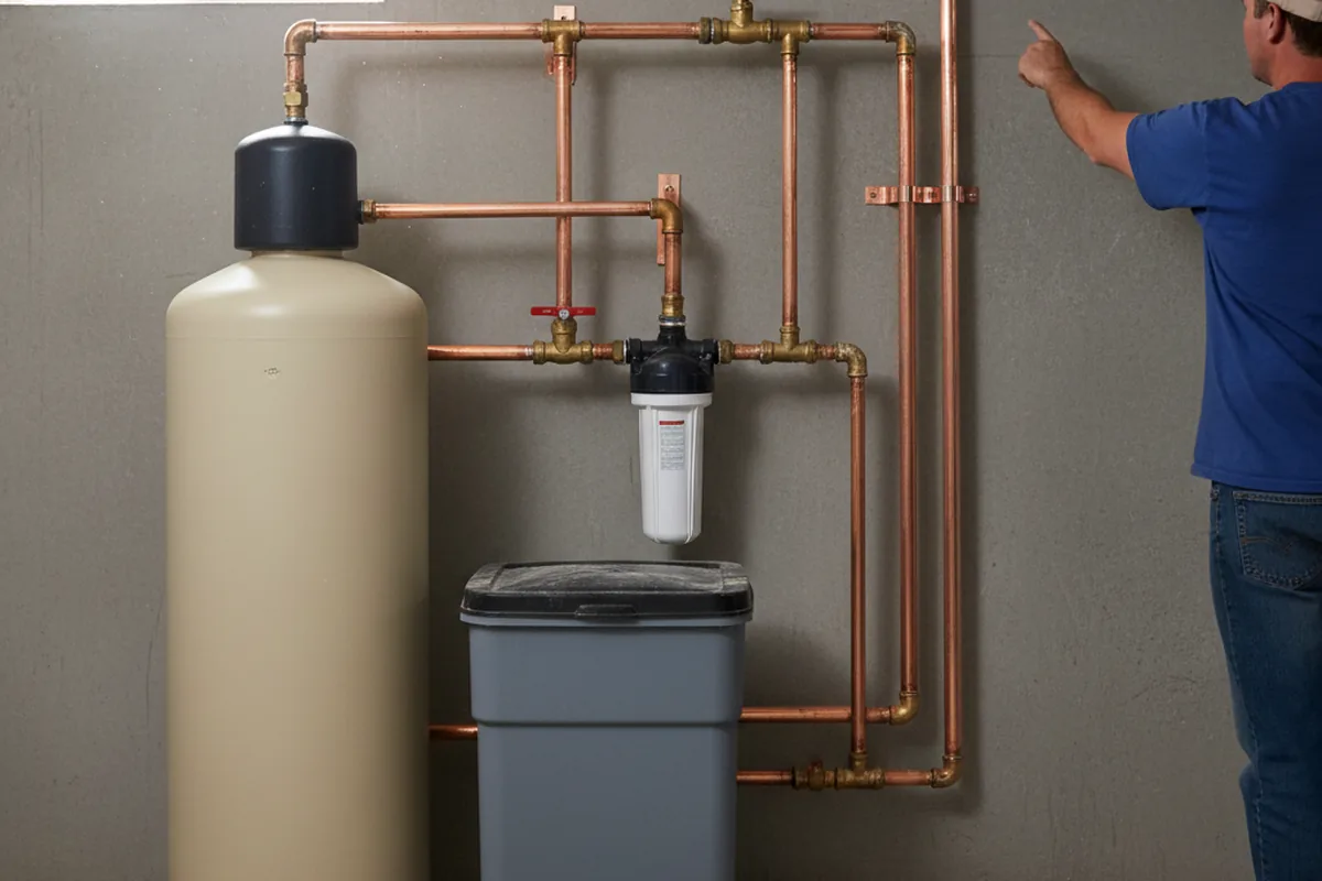Whole-house water treatment system installed in Cassandra